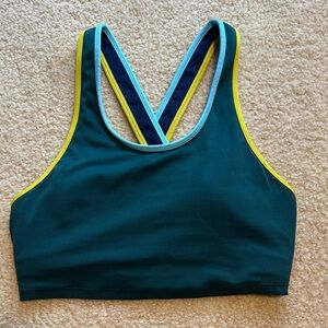 Cotopaxi Women's teal sport bra